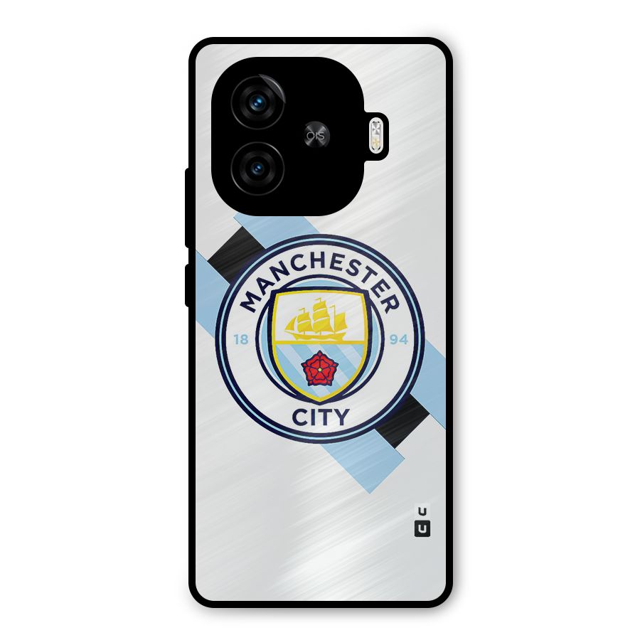 Cool Manchester City Metal Back Case for iQOO Z9 Turbo