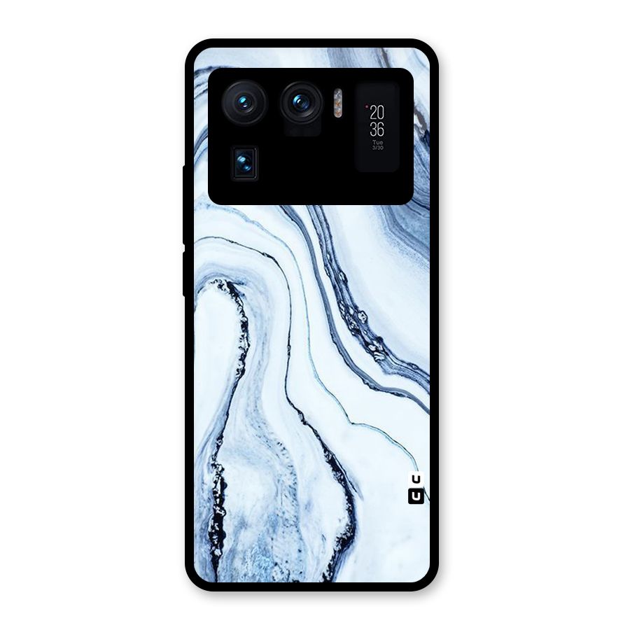 Cool Marble Art Glass Back Case for Mi 11 Ultra