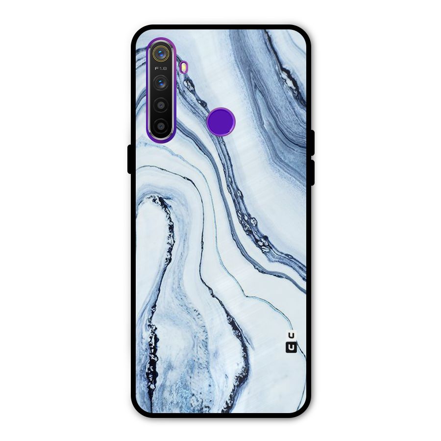 Cool Marble Art Glass Back Case for Realme 5s