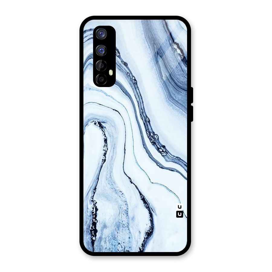 Cool Marble Art Glass Back Case for Realme Narzo 20 Pro
