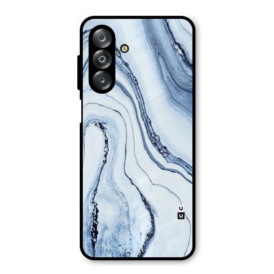 Cool Marble Art Metal Back Case for Galaxy A26