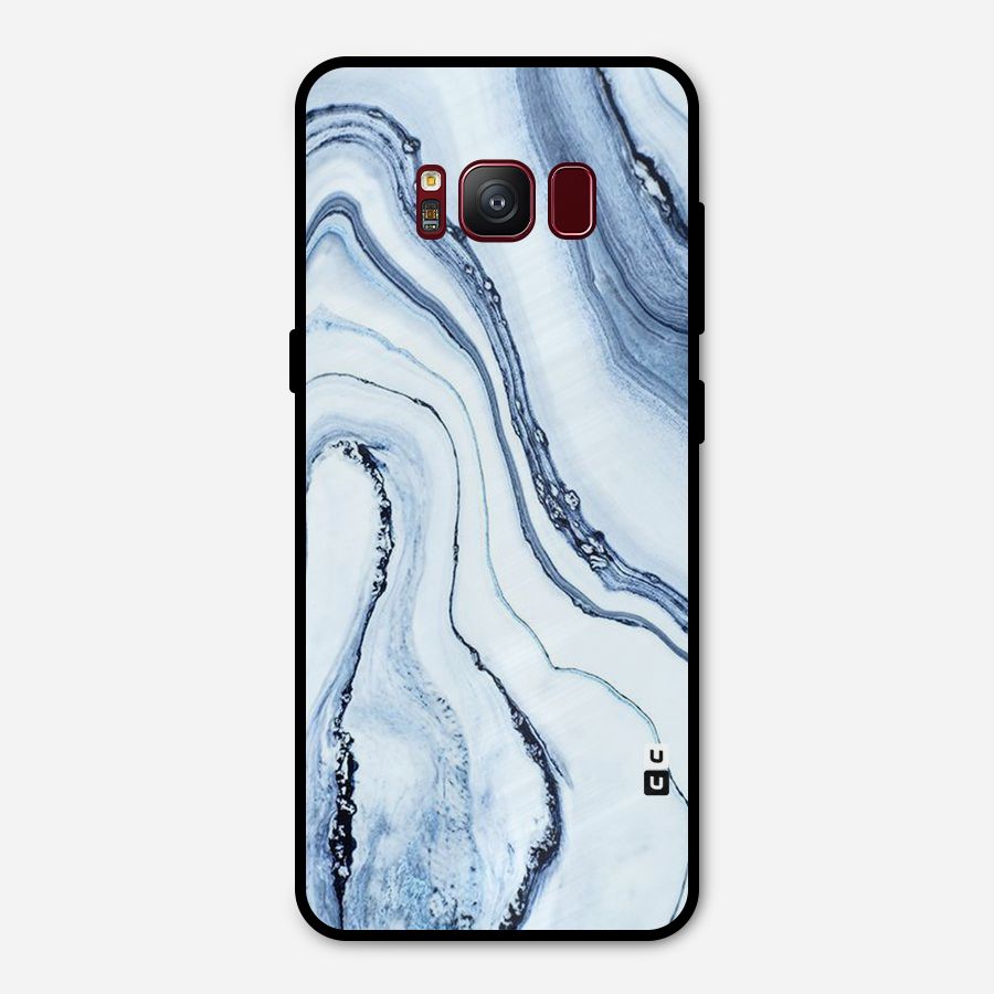 Cool Marble Art Metal Back Case for Galaxy S8