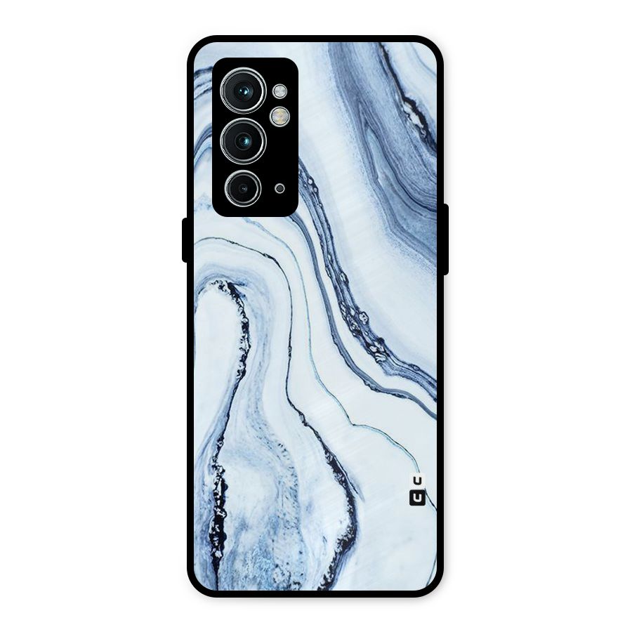 Cool Marble Art Metal Back Case for OnePlus 9RT 5G
