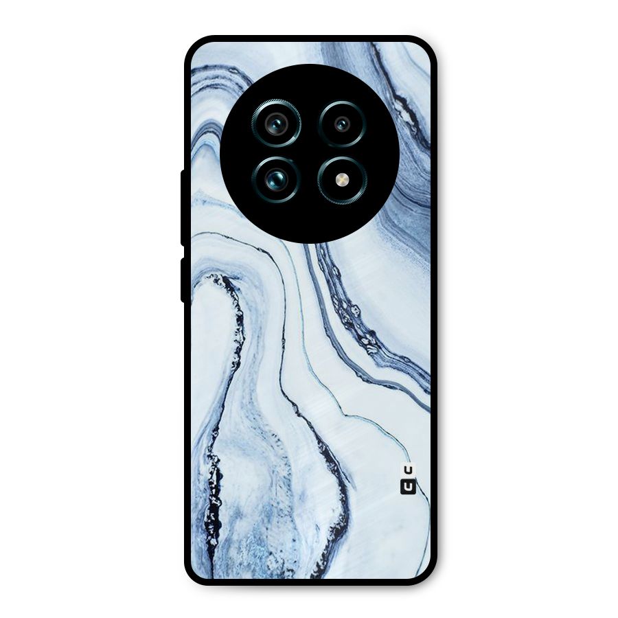 Cool Marble Art Metal Back Case for Realme 13 Pro Plus