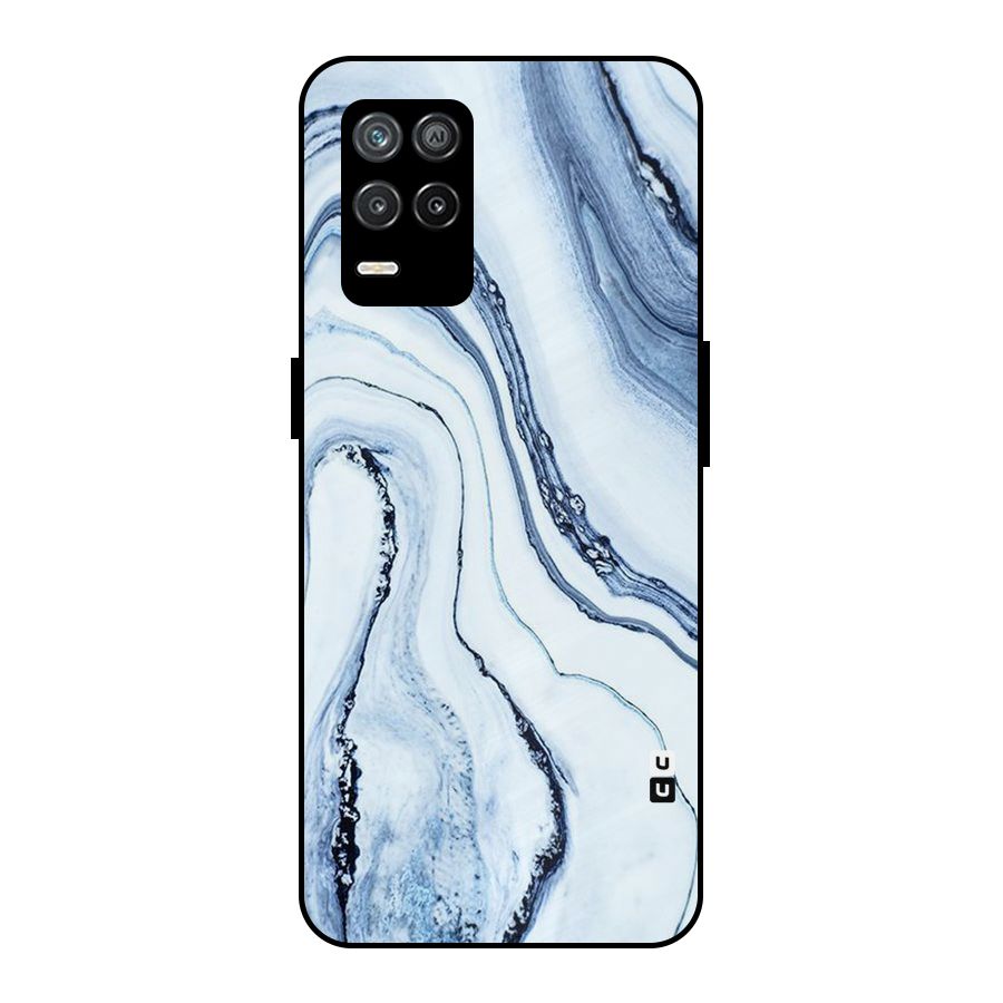 Cool Marble Art Metal Back Case for Realme 9 5G