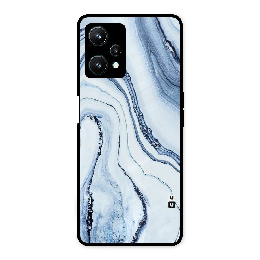 Cool Marble Art Metal Back Case for Realme 9 Pro 5G