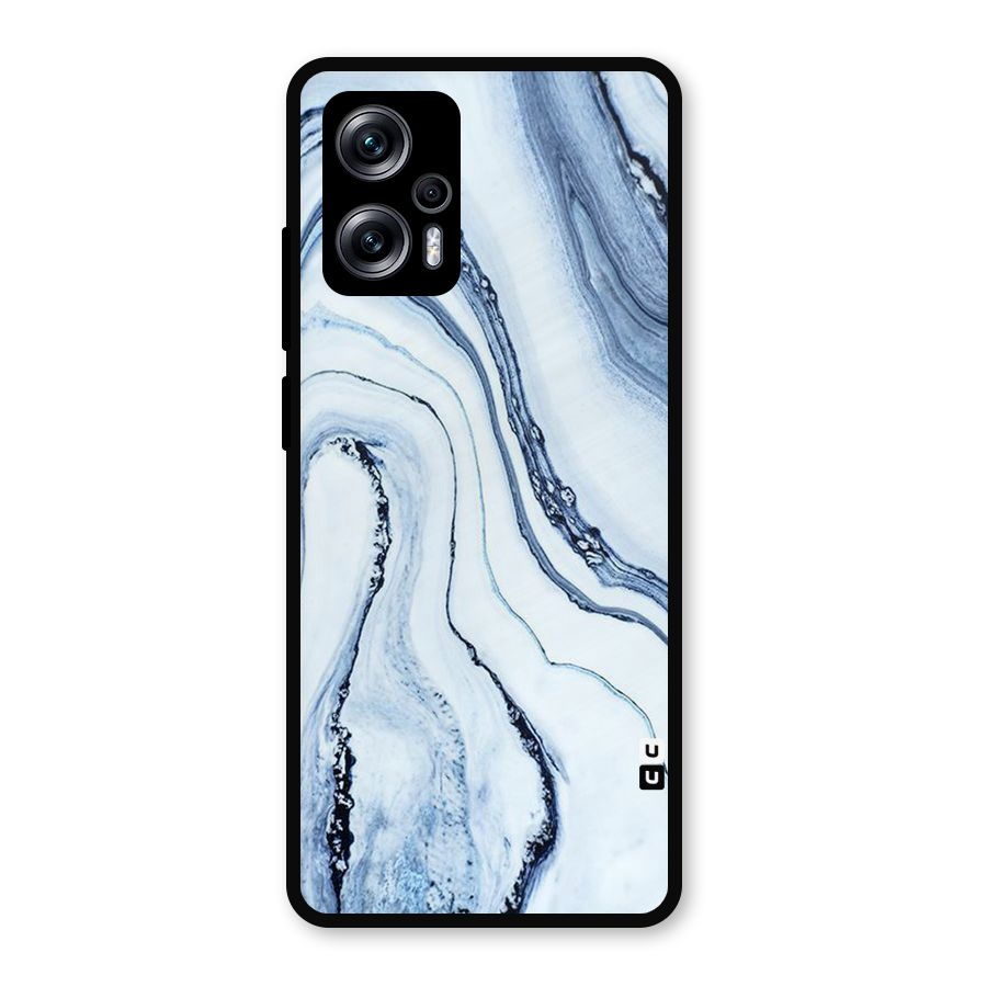 Cool Marble Art Metal Back Case for Redmi K50i