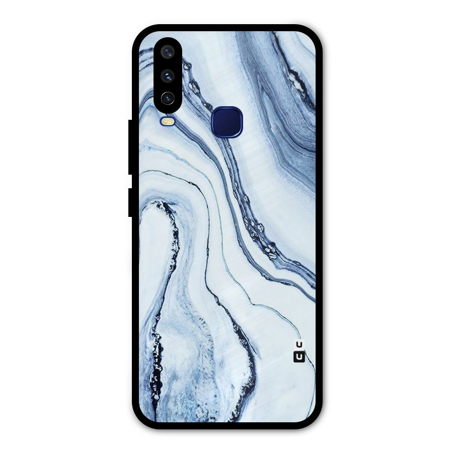 Cool Marble Art Metal Back Case for Vivo V17