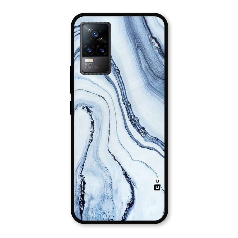Cool Marble Art Metal Back Case for Vivo Y73