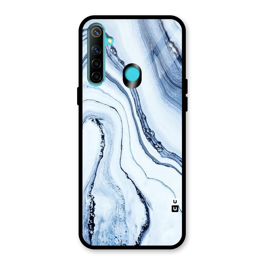 Cool Marble Style (Printed) Glass Back Case for Realme Narzo 10