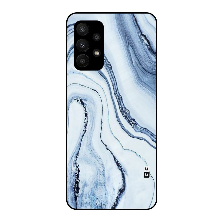 Cool Marble Style (Printed) Metal Back Case for Galaxy A23