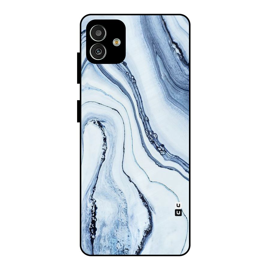 Cool Marble Style (Printed) Metal Back Case for Galaxy M13 5G