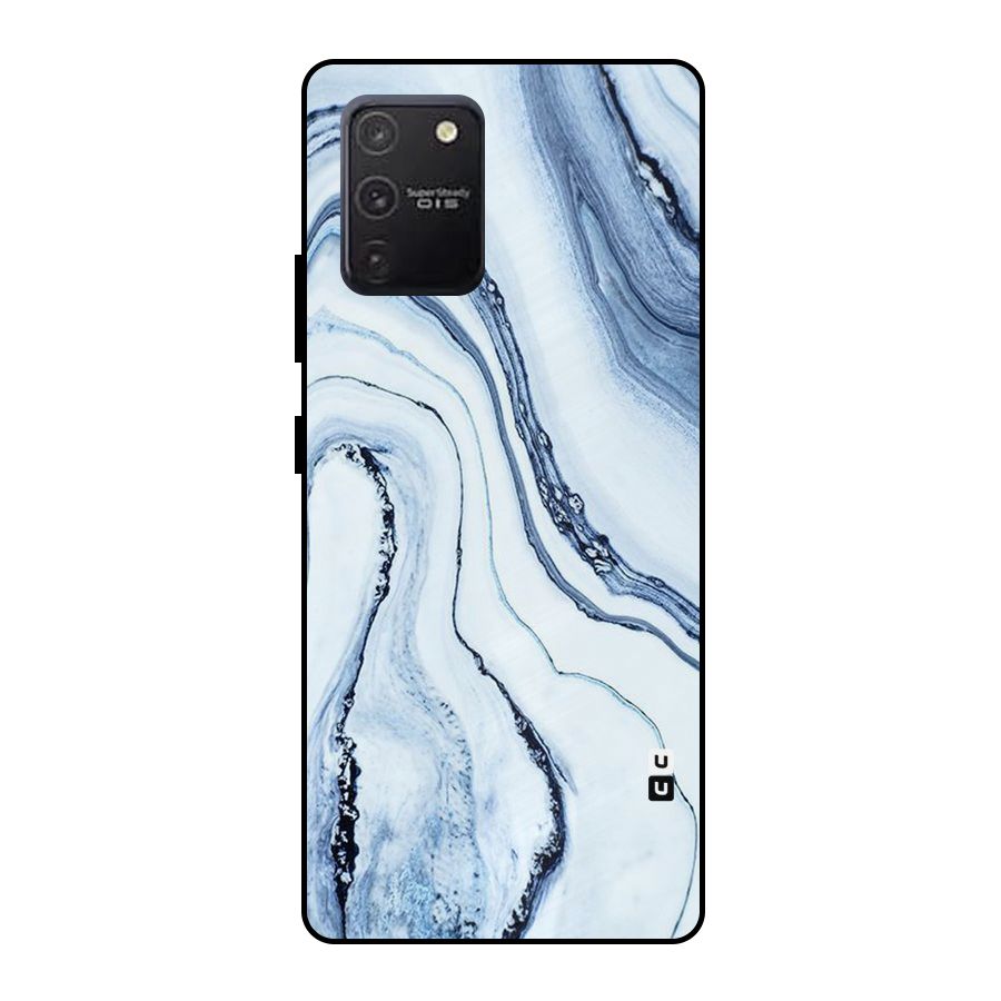 Cool Marble Style (Printed) Metal Back Case for Galaxy S10 Lite