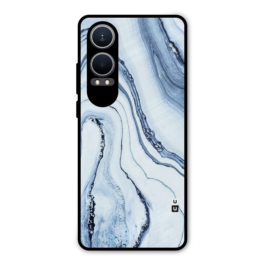 Cool Marble Style (Printed) Metal Back Case for OnePlus Nord CE4 Lite