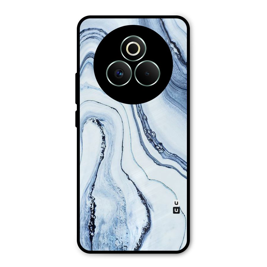 Cool Marble Style (Printed) Metal Back Case for Realme P3 Pro