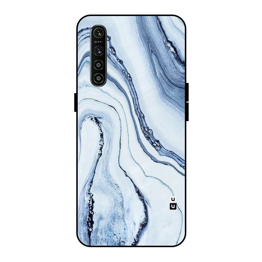 Cool Marble Style (Printed) Metal Back Case for Realme XT