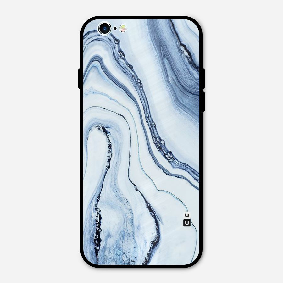 Cool Marble Style (Printed) Metal Back Case for iPhone 6 6s