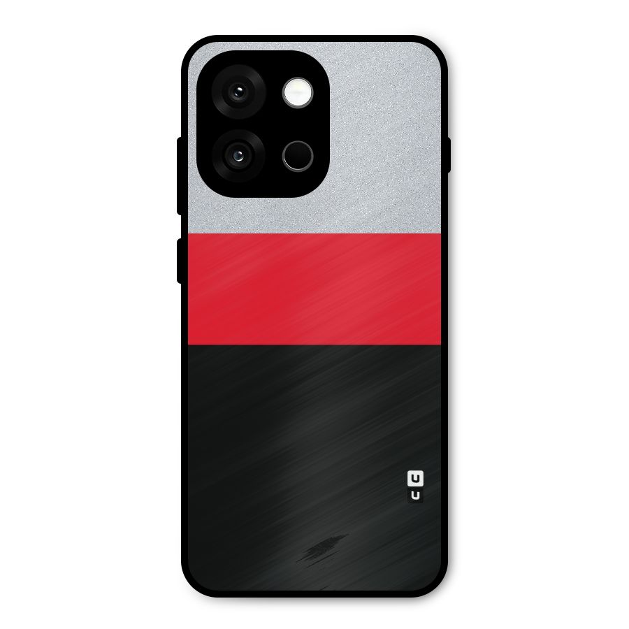 Cool Melange Stripe Metal Back Case for OnePlus 13s