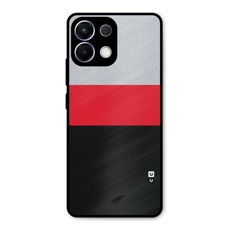 Cool Melange Stripe Metal Back Case for Oppo K13
