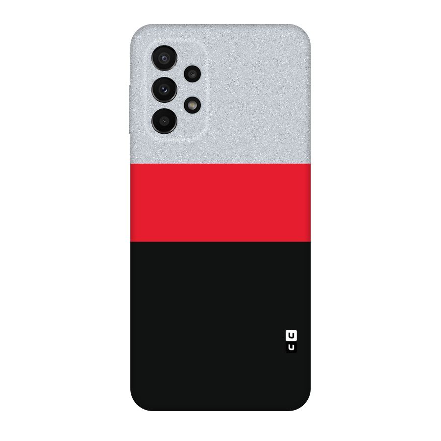 Cool Melange Stripe Original Polycarbonate Back Case for Galaxy A23