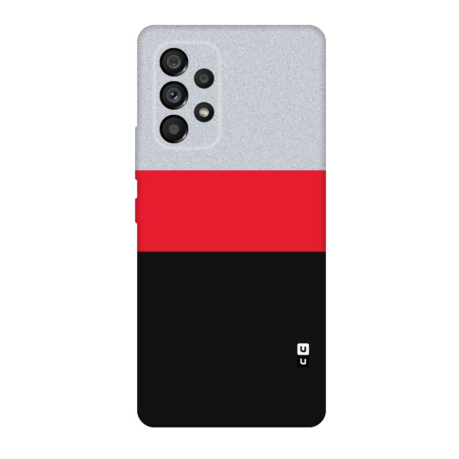 Cool Melange Stripe Original Polycarbonate Back Case for Galaxy A53 5G