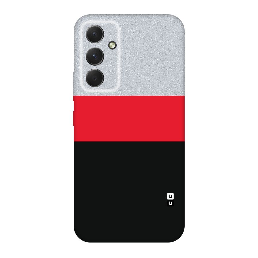 Cool Melange Stripe Original Polycarbonate Back Case for Galaxy A54