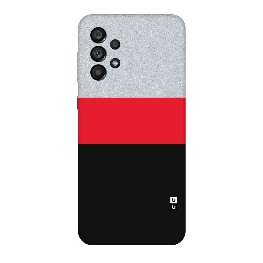 Cool Melange Stripe Original Polycarbonate Back Case for Galaxy A73 5G