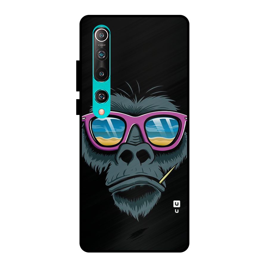 Cool Monkey Beach Sunglasses Metal Back Case for Mi 10