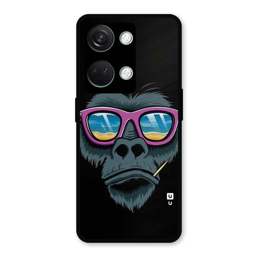 Cool Monkey Beach Sunglasses Metal Back Case for OnePlus Nord 3