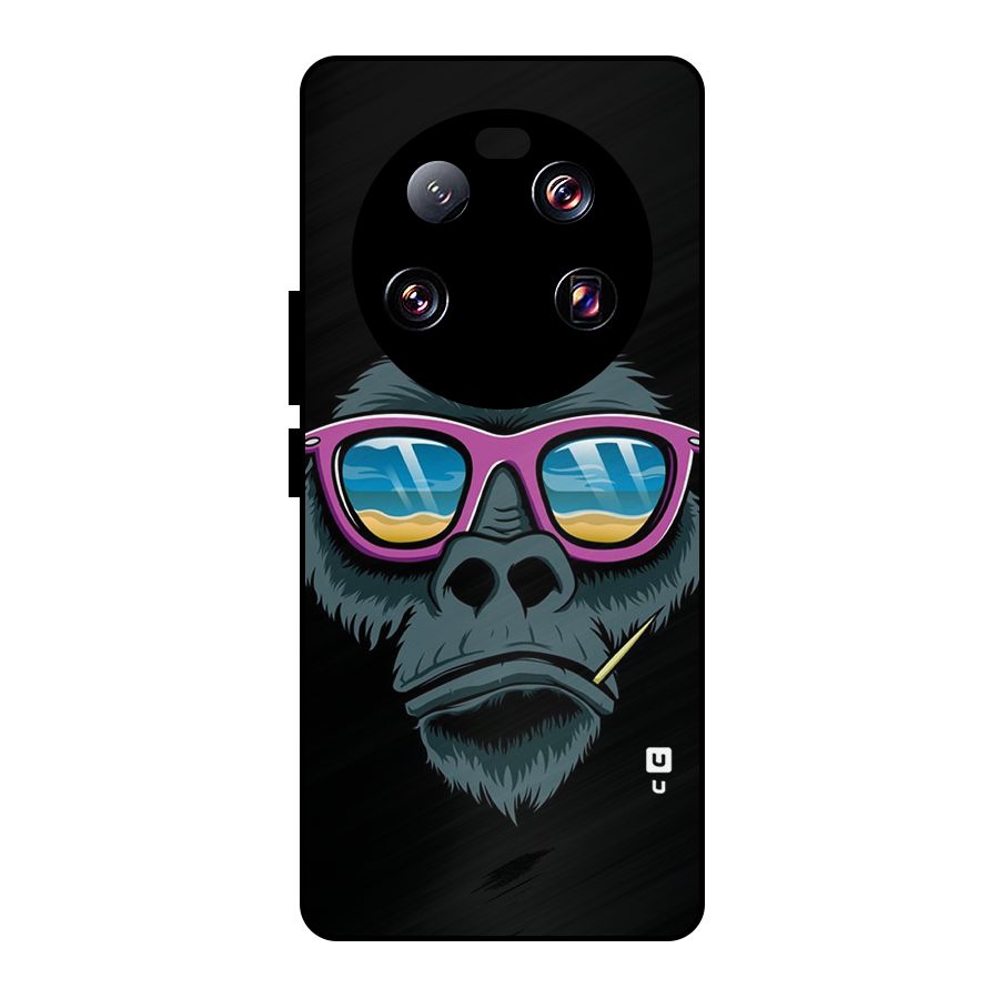 Cool Monkey Beach Sunglasses Metal Back Case for Xiaomi 13 Ultra