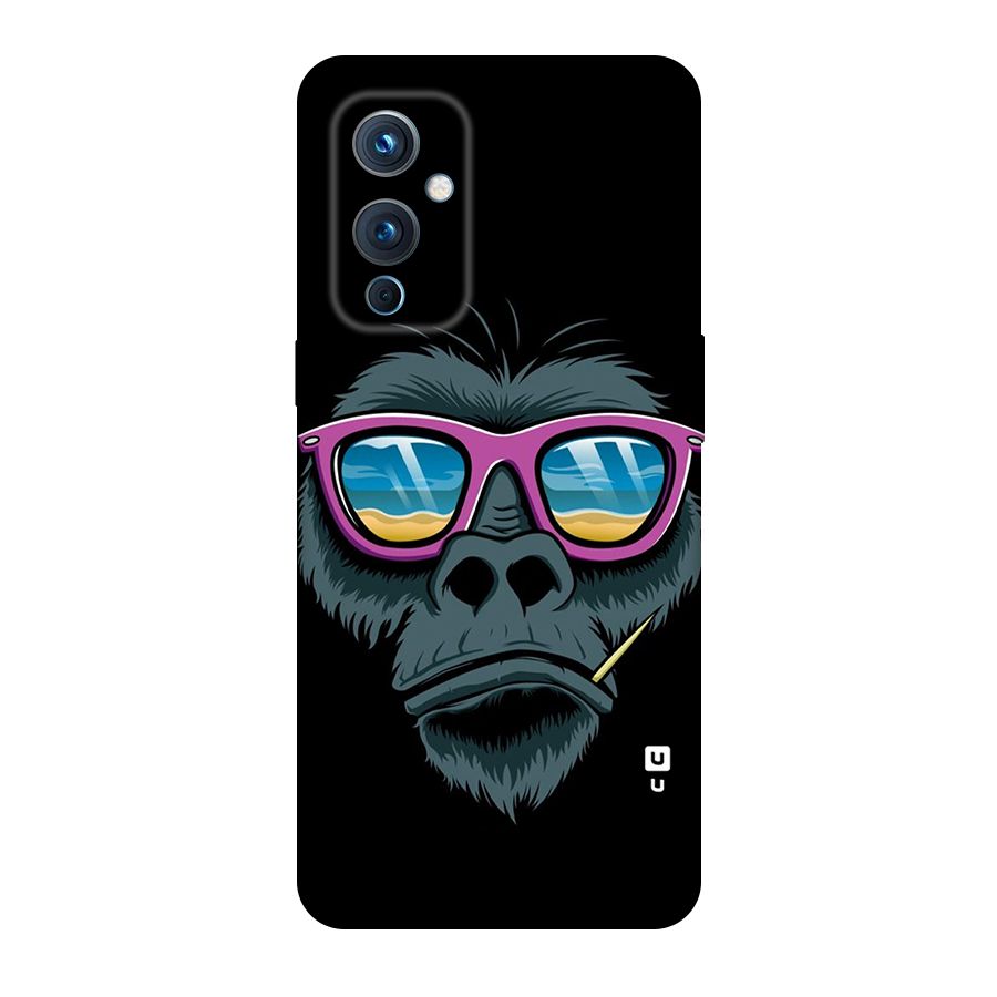 Cool Monkey Beach Sunglasses Original Polycarbonate Back Case for OnePlus 9