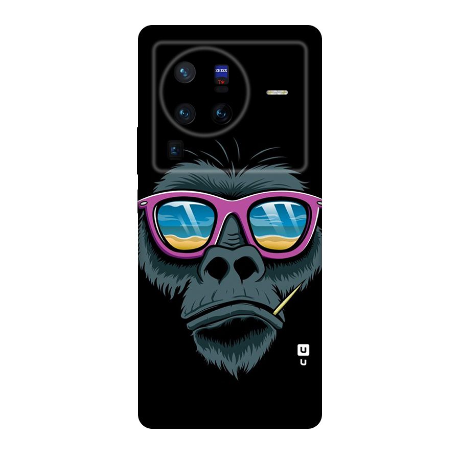 Cool Monkey Beach Sunglasses Original Polycarbonate Back Case for Vivo X80