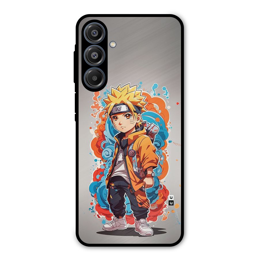 Cool Naruto Uzumaki Metal Back Case for Galaxy A16 5G