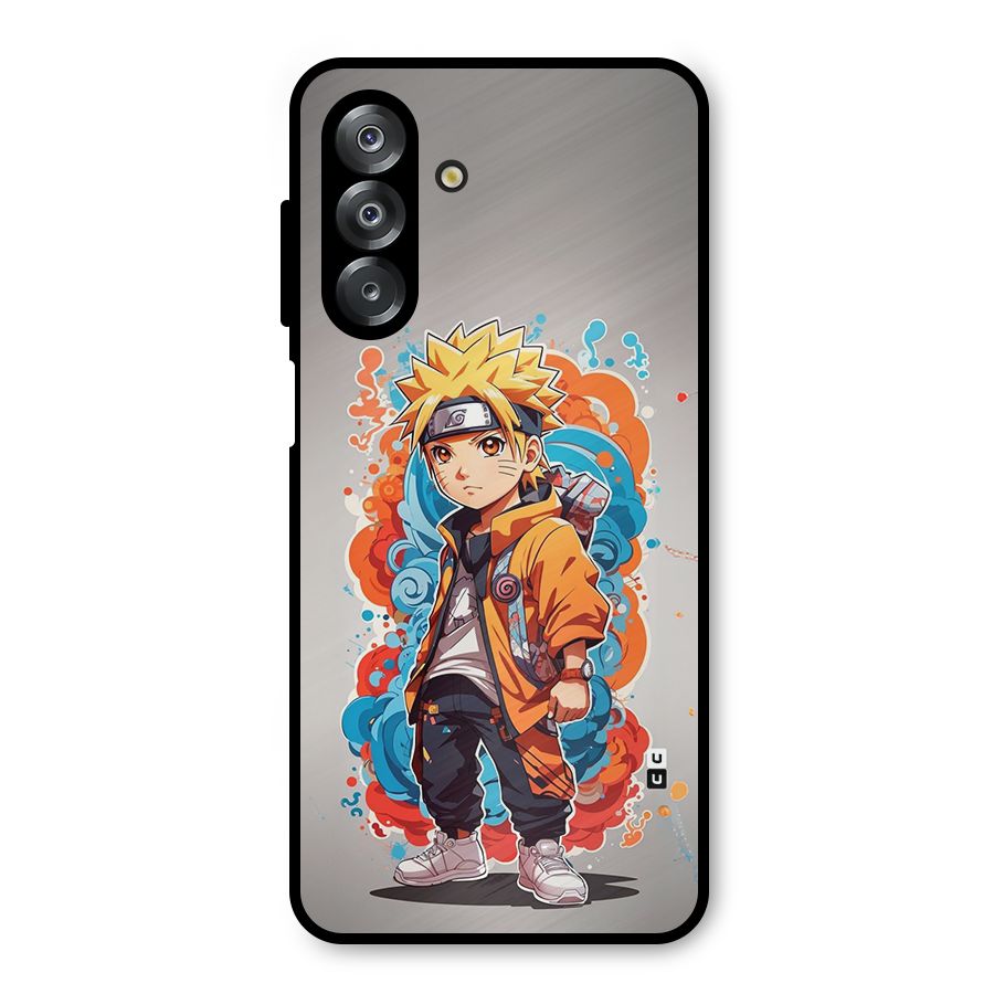 Cool Naruto Uzumaki Metal Back Case for Galaxy A26