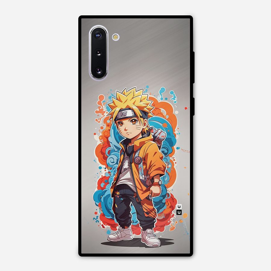 Cool Naruto Uzumaki Metal Back Case for Galaxy Note 10