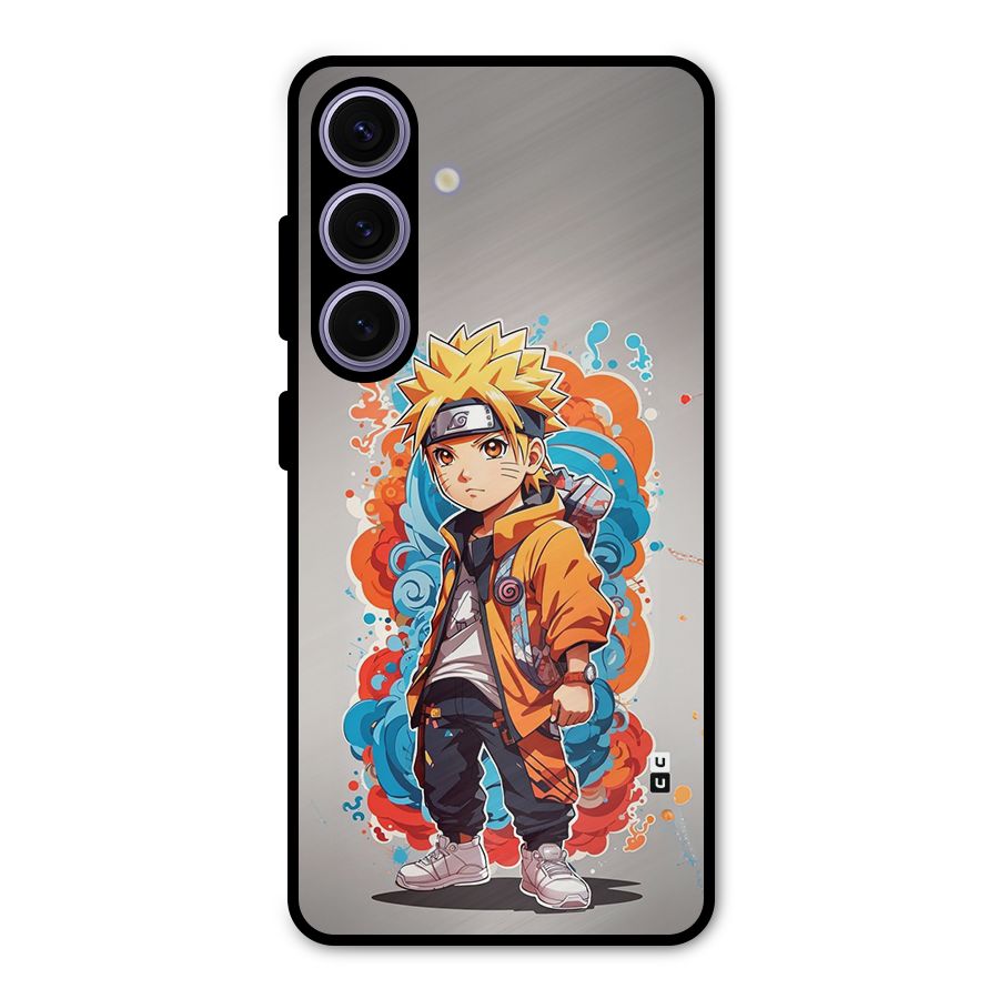 Cool Naruto Uzumaki Metal Back Case for Galaxy S24