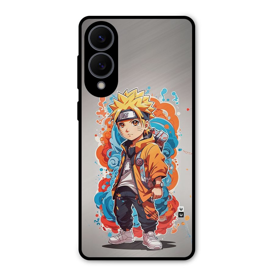 Cool Naruto Uzumaki Metal Back Case for Galaxy S25 Edge