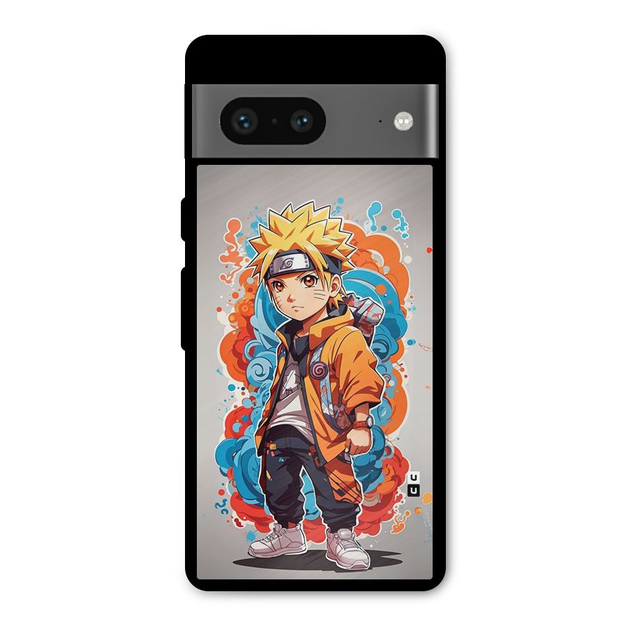 Cool Naruto Uzumaki Metal Back Case for Google Pixel 7