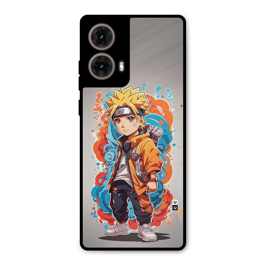 Cool Naruto Uzumaki Metal Back Case for Moto G85