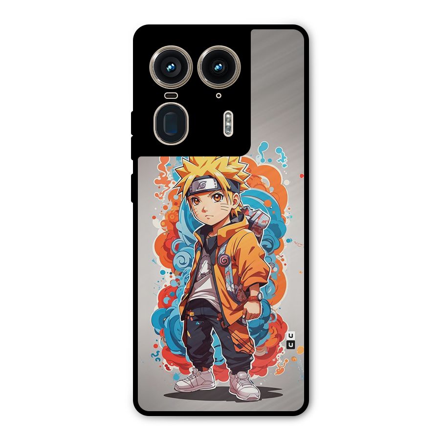 Cool Naruto Uzumaki Metal Back Case for Motorola Edge 50 Ultra