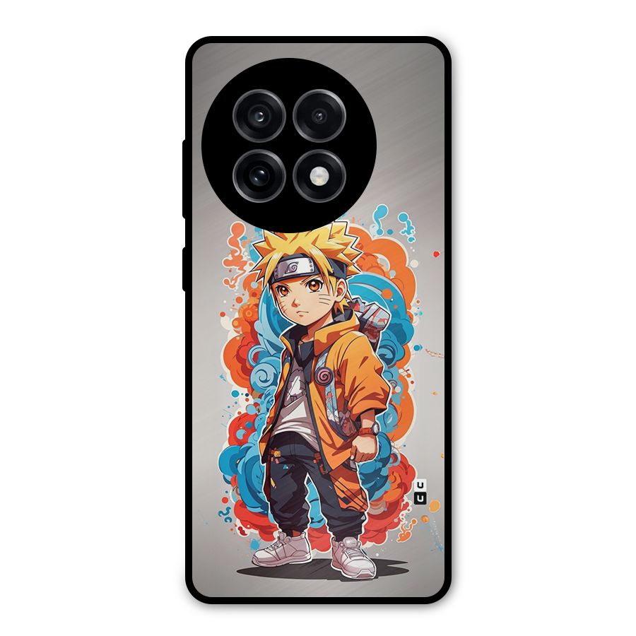 Cool Naruto Uzumaki Metal Back Case for OnePlus 13R