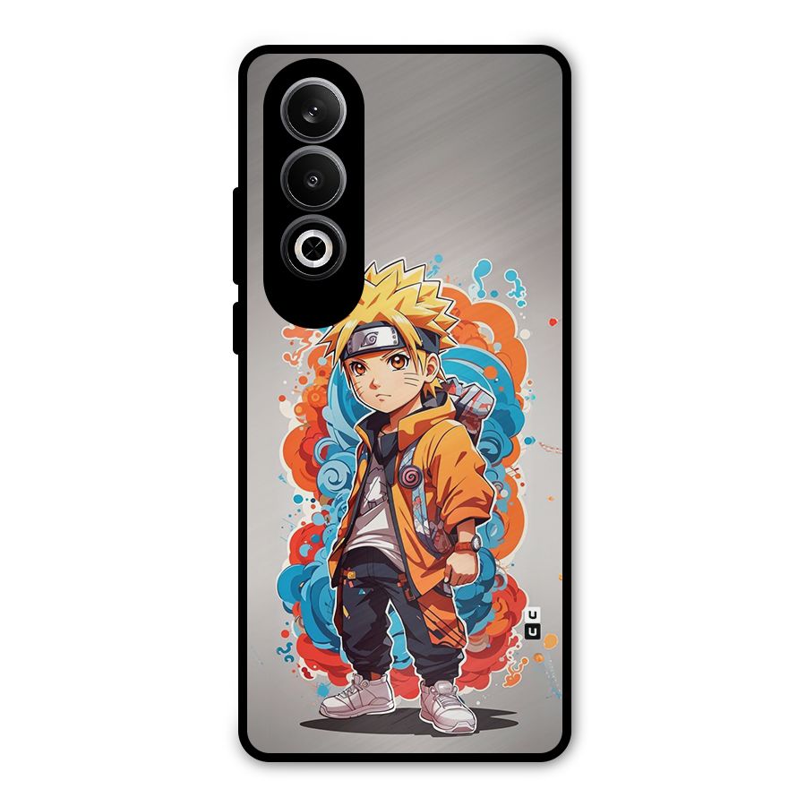 Cool Naruto Uzumaki Metal Back Case for OnePlus Nord CE4