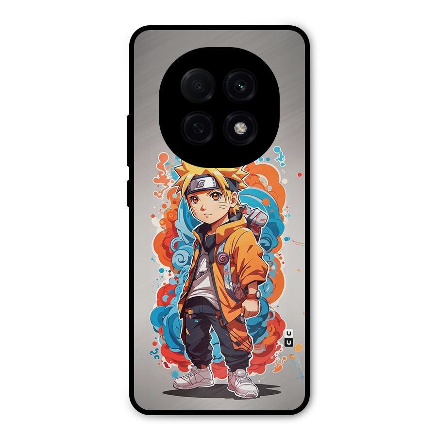 Cool Naruto Uzumaki Metal Back Case for Oppo F29 Pro