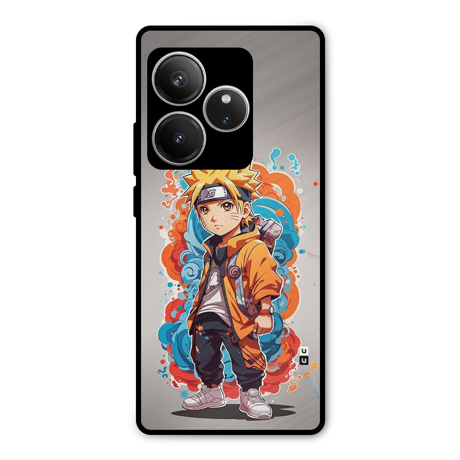 Cool Naruto Uzumaki Metal Back Case for Realme GT 6