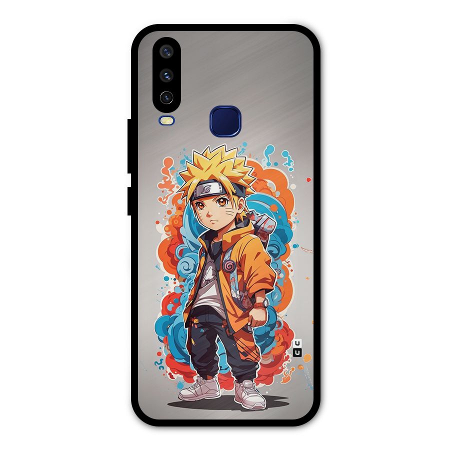 Cool Naruto Uzumaki Metal Back Case for Vivo Y12