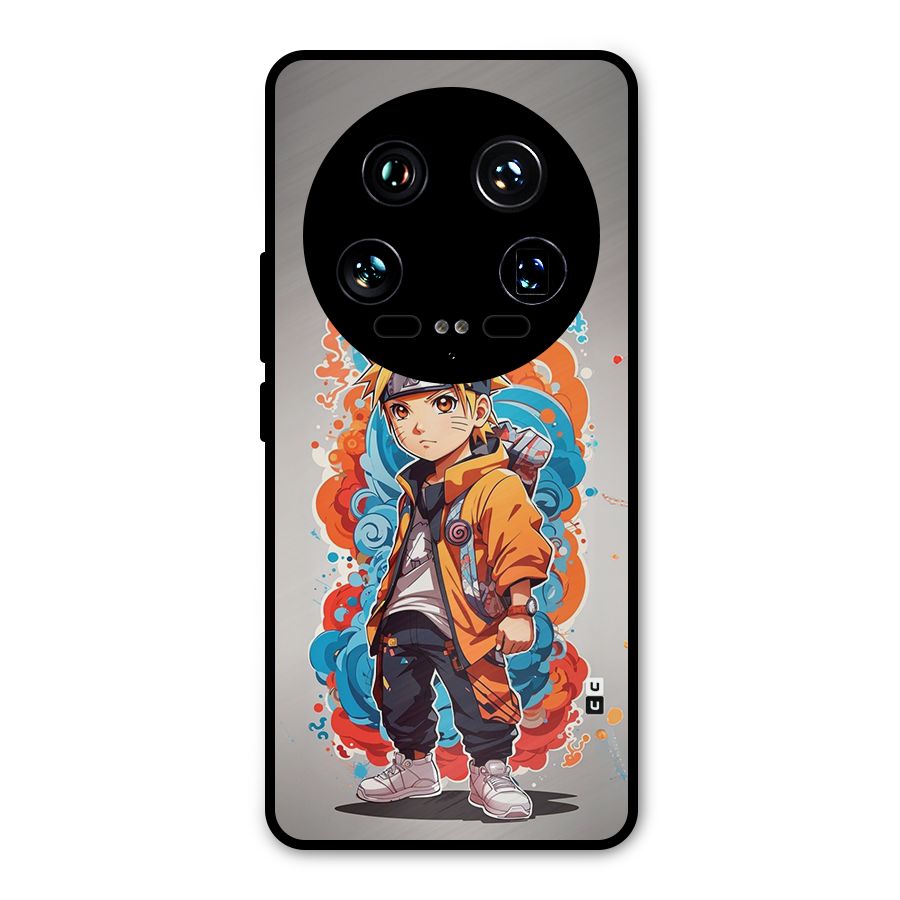 Cool Naruto Uzumaki Metal Back Case for Xiaomi 14 Ultra