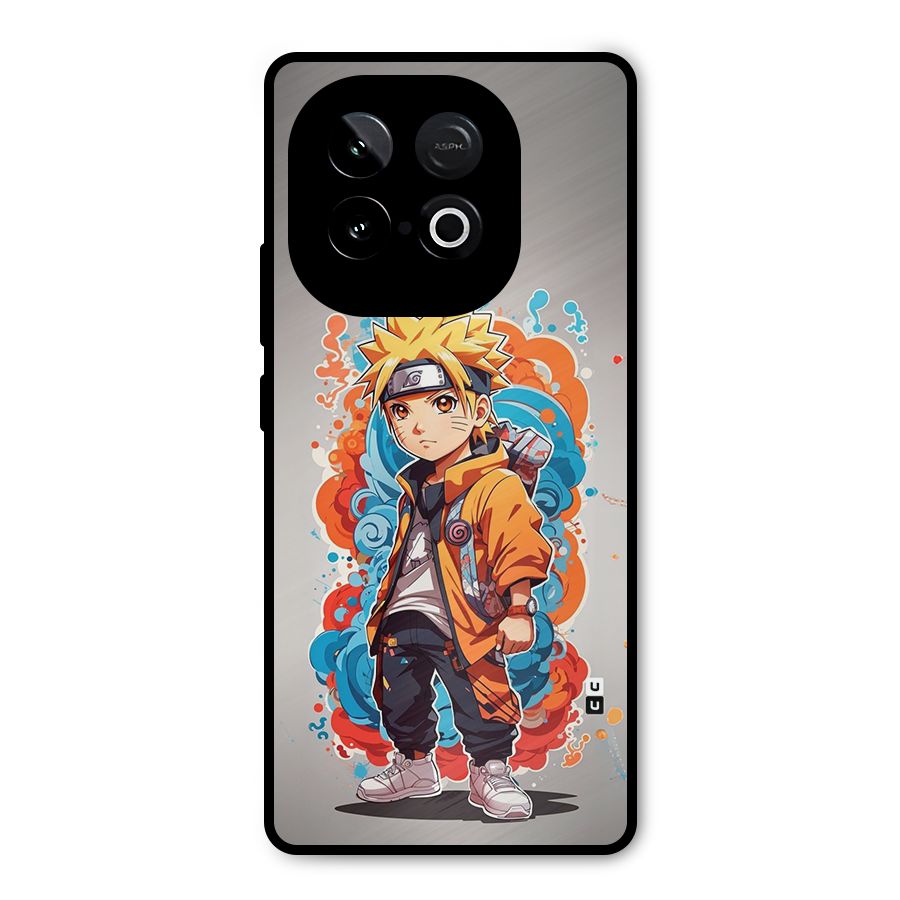 Cool Naruto Uzumaki Metal Back Case for iQOO Neo 10