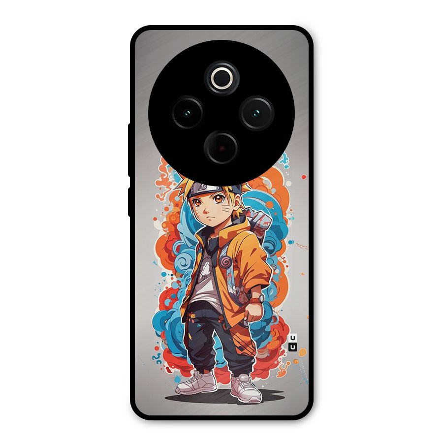Cool Naruto Uzumaki Metal Back Case for iQOO Z10