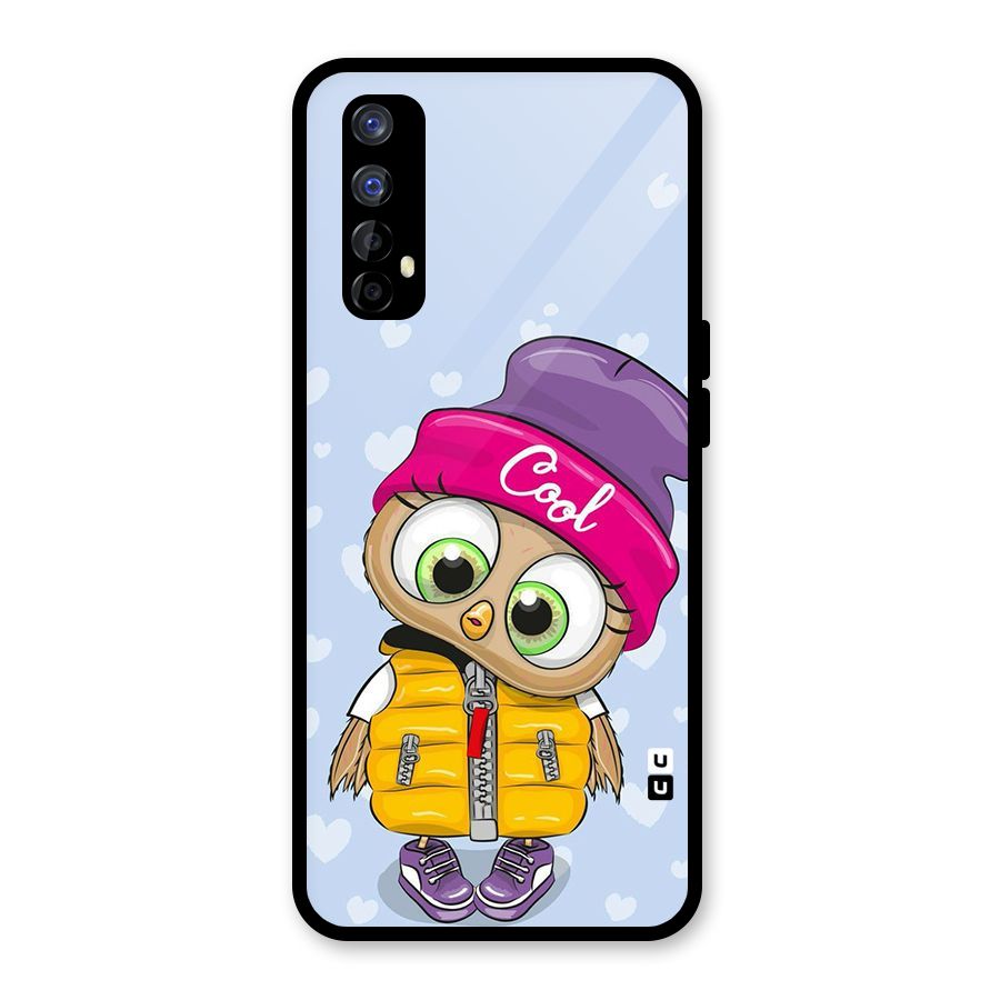 Cool Owl Glass Back Case for Realme Narzo 20 Pro