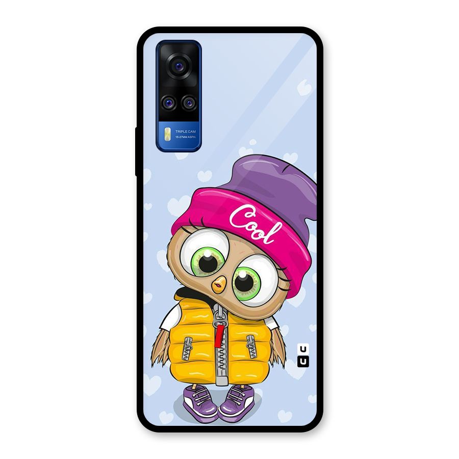 Cool Owl Glass Back Case for Vivo Y31